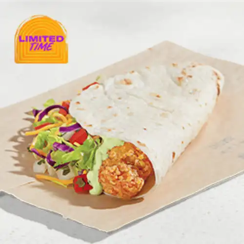Avocado Ranch Crispy Chicken Soft Taco